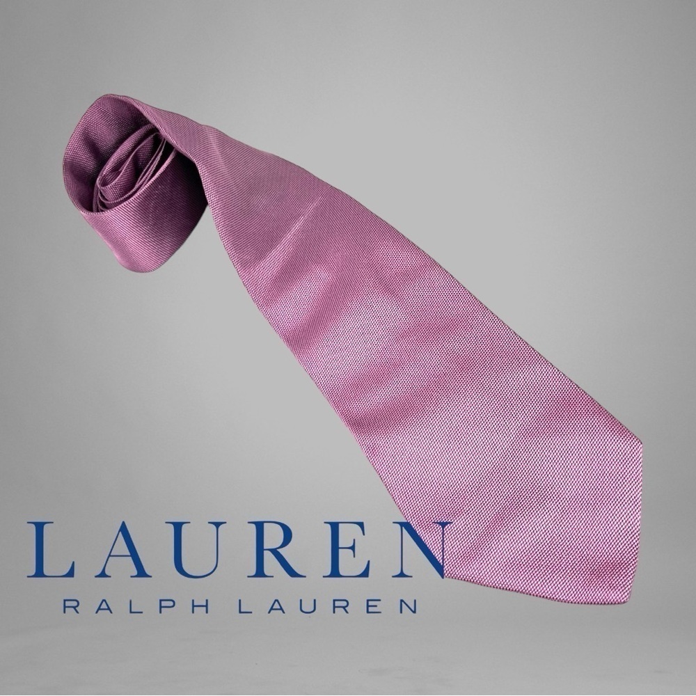 LAUREN RALPH LAUREN  Handsome Men’s Silk Tie Made In Italy